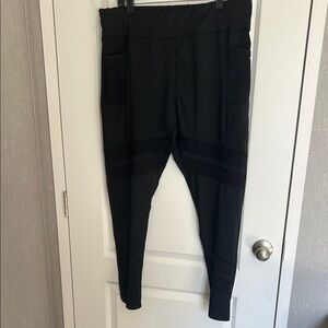 RAG Plus Black Joggers size 3X